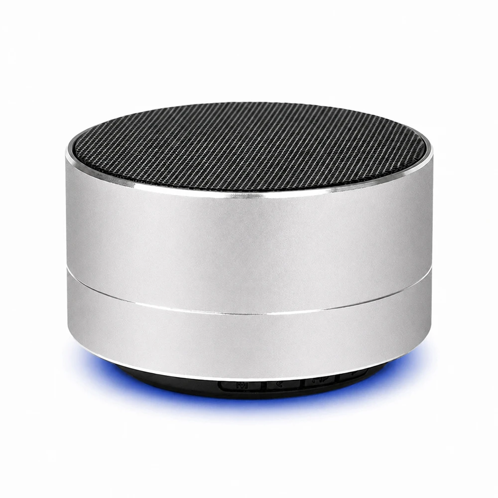 Колонка беспроводная Bluetooth MuzOn, серебристая