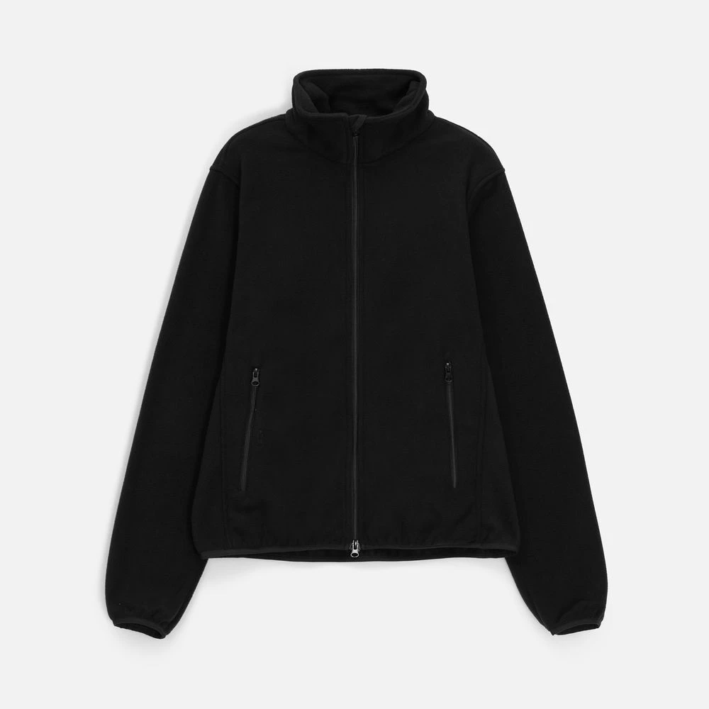 Куртка флисовая унисекс Stride Ben Mac, черная