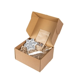 Набор для приготовления авторского напитка «Сам себе сомелье. Вишневый бренди», прозрачный / крафт