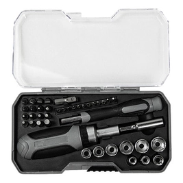 Набор инструментов Tools Workhard, 40 инструментов, черный