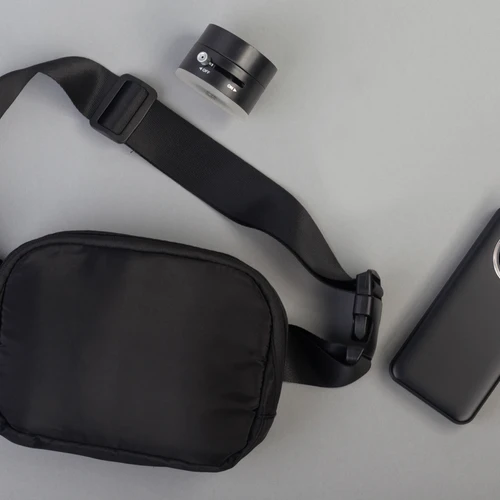 Набор Ready Steady: внешний аккумулятор, поясная сумка, держатель магнитный, черный