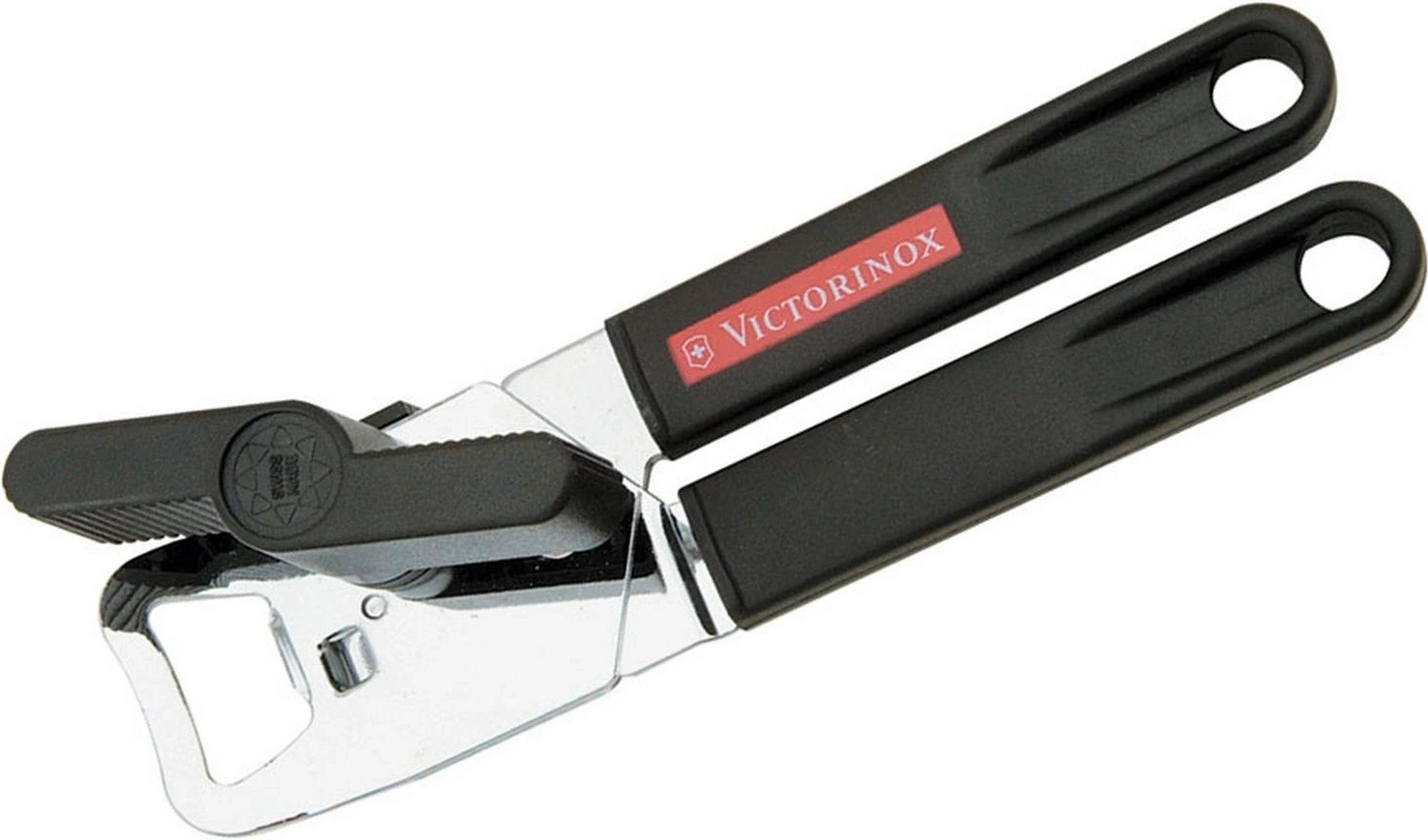 Открывалка Victorinox Utensils, чёрная, для банок и бутылок фото