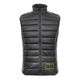 Жилет тонкий стеганый, черный