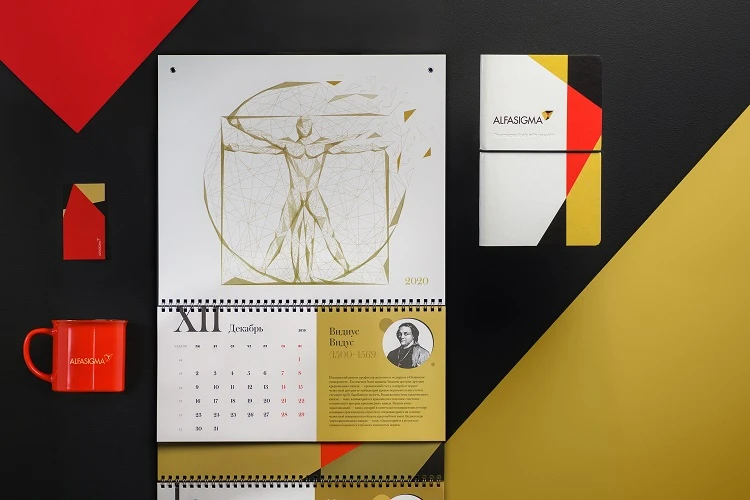 Case Alfasigma. Calendar