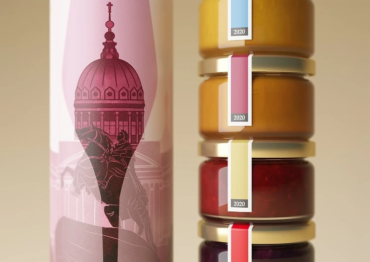 Sparkling wine. Petersburg calendar